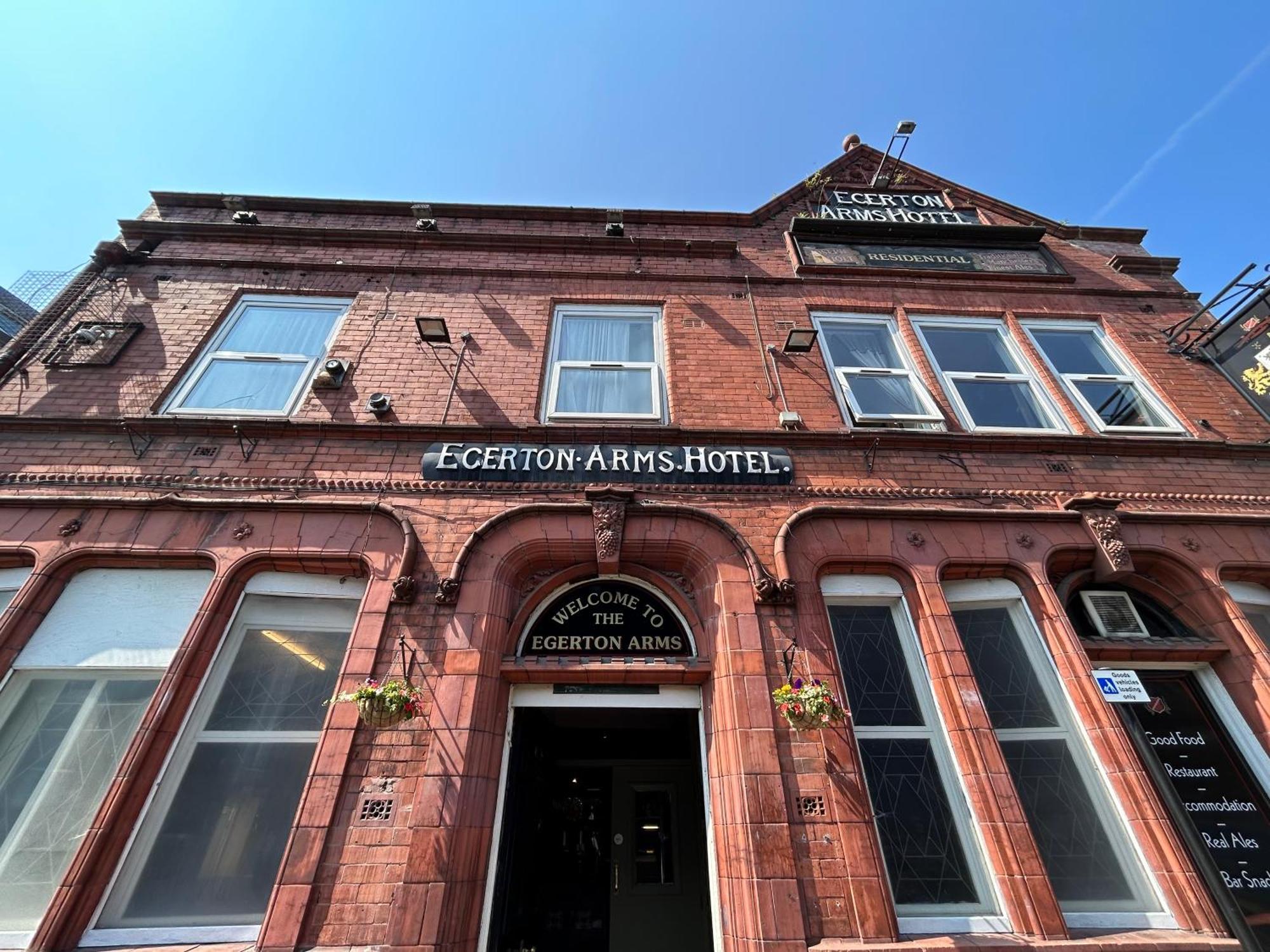 The Egerton Arms Hotel Salford 索尔福德 外观 照片
